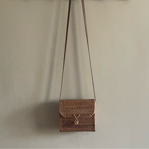 Zara Wicker Purse